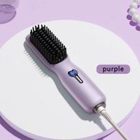 Hair Straightener Combs Multifunctional Straight Comb Brush Professional Negative Ion Anti-Scalding Hair Styling Hot comb