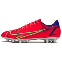 Nike Mercurial Vapor 14 Academy HG Cleats Comfortable Daily Shock Absorption Anti-Slip Wear-Resistant Soccer Shoes Men Cleats Red CV0970-600 43