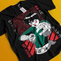 Rock Lee T-Shirt Naruto Tshirt Jiraya Shirt Madara Kakashi Itachi Uchiha Gaara 2XL