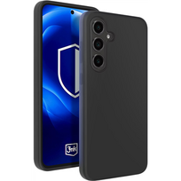 Dėkliukas 3MK  Back cover  Samsung  Galaxy S24 FE  Silicone  Black