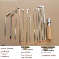 Adjustable Multi-Flange Piano Tuning Repair Tool Set