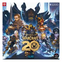 World Of Warcraft 20th Anniversary Jigsaw Puzzle One Size juoda