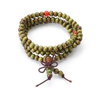Women Prayer Bead Buddhist Buddha Meditation Wood Natural Sandalwood Bracelet Prayer Bead Bangle Style C