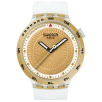 SWATCH Unisex Baltas laikrodis SB05K105 SB05K105 White Dial