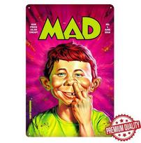 DORA Tin Sign Mad Magazine No Cover Metal Poster  Tin Sign Sizexinch  Aluminum 20x30cm（7.8x11.8inch）