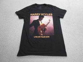 Harry Styles Shirt Mens Small Black Live On Tour 2018 Concert Band Music Tee XXXXL
