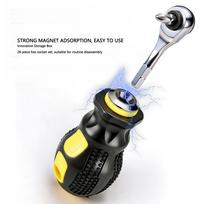 Ratchet Screwdriver Set 30 in 1 Multi Screw Driver Repair Kit Household Industrial Tool