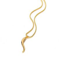 Madingas vyriškas universalus čili pipiro pakabukas 60CM(Necklace Long) gray