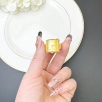 New Ring, Light Luxury Style Watch, Live Ring, Retro and Simple one size(6-13)
