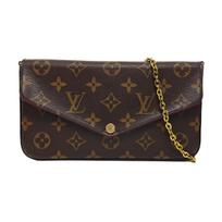 [Pre-Owned] Felicie Pochette Classic Monogram Coated Canvas And Leather Three-In-One Chain Bag - Very Good #1PJYQY2 ONE SIZE
