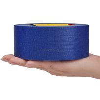 Acrylic Adhesive Waterproof Paper Painters Tape Multi-Surface Masking Tape with Clean Removal for Carton Sealing (Blue,30m&25mm) mėlyna