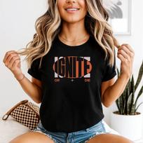 Ignite Or Die Womens T Shirt Edgy Urban Streetwear Gift For Her 1 3XL