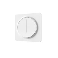 WiFi Smart Rotary Light Dimmer Switch Tuya APP Remote Control Schedule Timer Brightness Memory Smart Life 86mm*86 mm&Eu Standard balta