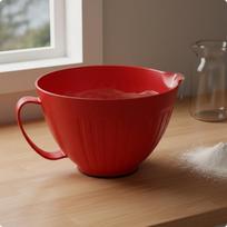PP Salotų Maišymo Dubuo Didelės Talpos Su Rankenomis Lengvai Suimama Rankena Dubenys 2-2l Salad Bowl W B brown