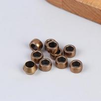Stylish Outdoor Brass Paracord Beads 10Pcs DIY Craft Accessories Isolate Pendant Beads for Hiking Backpack Lanyard Decoration 01
