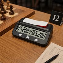 Electronic Chess Clock Digital Rounded Corners Game Timer