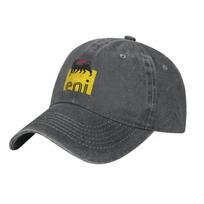 NEW ENI Baseball Cap Unisex WoUnisex Snapback Trucker Fashion Mesh Hat Outdoor Sport Running Adjustable Gift Adjustable gray