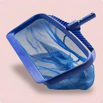3 Pieces Reinforced Pool Leaf Rake Shallow Water Net Deep Bag Skimmer