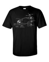 NASA Apollo 11 Moon Landing Mission Plan T-Shirt XXL