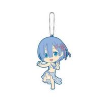 Ichiban Kuji Premium Starting Life in Another World The Summoning to Another Prize Big Rubber Keychain ReZero - Summer! Beach! World! F [Rem