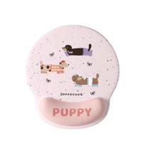 Ergonomic Mouse Mat Non-Slip Wrist Rest Support Cute Keyboard Holder  Computer Work Pink Mouse Pad