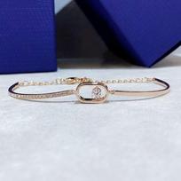 The Beating Heart Bracelet Female Oval -Shaped Smart Series black