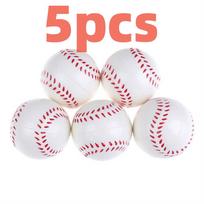 6 cm Mini kempininis spaudžiamas kamuoliukas Vaikams PU kamuoliukas Krepšinio, beisbolo, futbolo, teniso kamuoliukas Spaudžiamas kamuoliukas Streso mažinimas