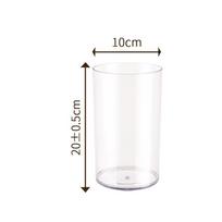 Modern Flower Vase Acrylic Flower Wake Up Vase New Deep Water Flower Pot  Home Decoration 10*20cm