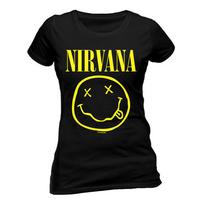 26 Ladies Nirvana Kurt Cobain Rock Grunge Official Women Ladies T-Shirt- Unisex T-Shirt L