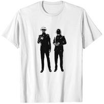 Daft Punk - T-Shirt Heavyweight T-shirt Men - White tops 3XL