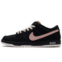 Nike Dunk SB Fashion Trend Slip Resistant Abrasion Resistant Low top Skateboard Shoes Unisex Black Pink FN5880-001(Team734-2.0) 37.5