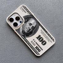 Dollar Bill Graphic Silicone Phone Case For iPhone 13 12 11 Pro Max 16 15 14 Pro Max Plus XR XS X 7 8 Plus SE2 Shockproof Covers For iphone 7 8 SE2