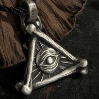 Retro Europos ir Amerikos Visagalis Akis Pakabukas Karoliai Vyrams, Madingi Hip-hop Punk Aksesuarai 50CM(Necklace Size)