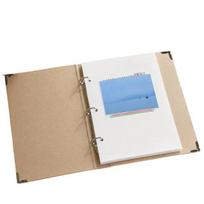 Pasidaryk pats nuotraukų albumas, laisvų lapų albumas, kietas viršelis, scrapbooking, pritaikomas atminimo knyga vestuvėms, metinėms, kūdikiui, šeimai Oxhide juoda