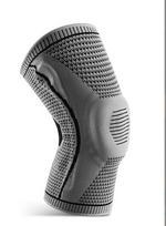 Breathable Knitted Sports Knee Pads Silicone Gel Patella Support Compression Running Basketball Cycling Protector for Men Women M
