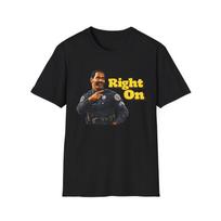 Tiesiai į policijos akademiją Hightower 80-ųjų unisex marškinėliai | Retro ženklelio grafika M