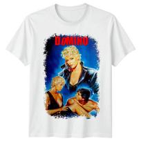 Domino (1988 m) Filmo plakato įkvėpti unisex marškinėliai Retro 80-ųjų Tee XXL