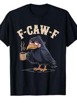 Juokingas F-Caw-F Vištos FCAWF Vištos Unisex Marškinėliai L