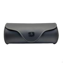 ClassicLeather Motorcycle Bag durabilityResistant Handlebar Pouch Easily to Mount