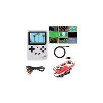 (White) Handheld Game Console 400 Built-in Games Toy Kids Gift Christmas raudona