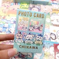 New Chiikawa Collection Card Square Kausakijihouka Kawaii Character Anime Toy Card Cartoon Decorative Cute Gift