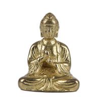 Mini Handcraft Desktop Decor Miniature Figurines Buddha Ornaments Bonsai Crafts Sakyamuni Pendant Vintag