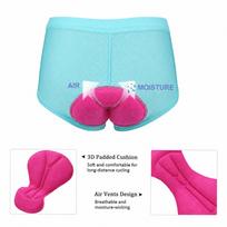 3D Pad MTB Bicycle Underwear Sweat Wicking Bike Underwear Pants Cycling Underwear Shorts  Cycling M mėlyna