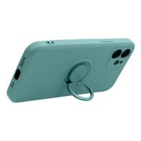 SILIKONINIS ŽIEDO dėklas XIAOMI Redmi Note 14 PRO 4G žalias