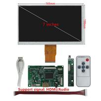 7 colių IPS LCD daugiafunkcis monitoriaus modulis audio HDMI tvarkyklės valdymo plokštė Raspberry Pi Mini kompiuteriui, antrinis ekranas, pagalbinis