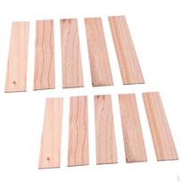 10 medinių lazdelių stalo statybai 250x50x3mm