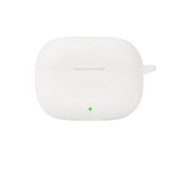Anti-fingerprint Earbuds Protective Cover Wireless Earphone Accessories for Realme Buds T300 balta