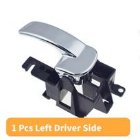 1/2/4 Pcs Chrome interior Door Handle For Nissan Navara D40 & Pathfinder R51 2005-2018 Front Rear Left Driver or Right Passenger 1 Pcs Left Side