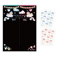 Gender Reveal Ideas Games 36 Voting Gender Reveal Party Decorations Boy or Girl juoda