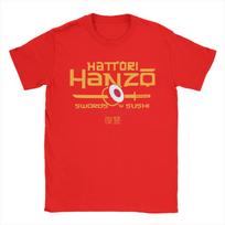 Men TShirt Hattori Hanzo Funny Cotton Tee Shirt Short Sleeve  T Shirt Round Collar Tops Plus Size S